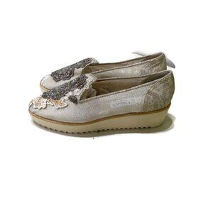 Pensato Taupe Platform Shoes